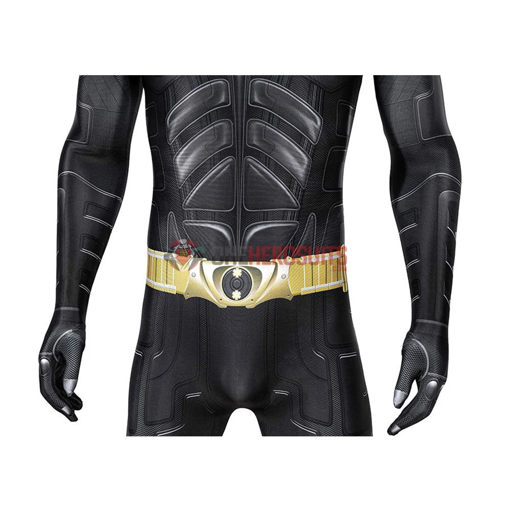 OneHeroSuits Expert-level Cosplay Bodysuit & Zentai The Dark Knight Rises Batman Cosplay Costume Detail Edition