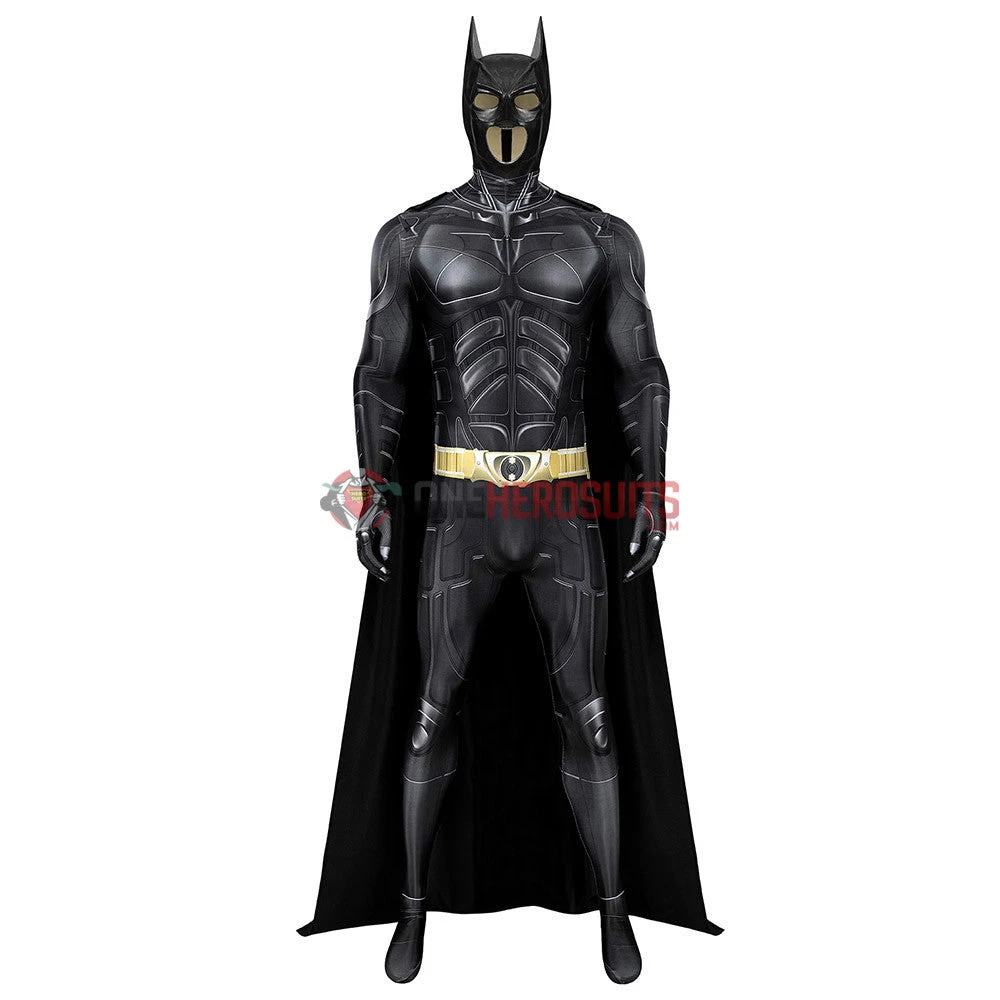 OneHeroSuits Expert-level Cosplay Bodysuit & Zentai The Dark Knight Rises Batman Cosplay Costume Detail Edition