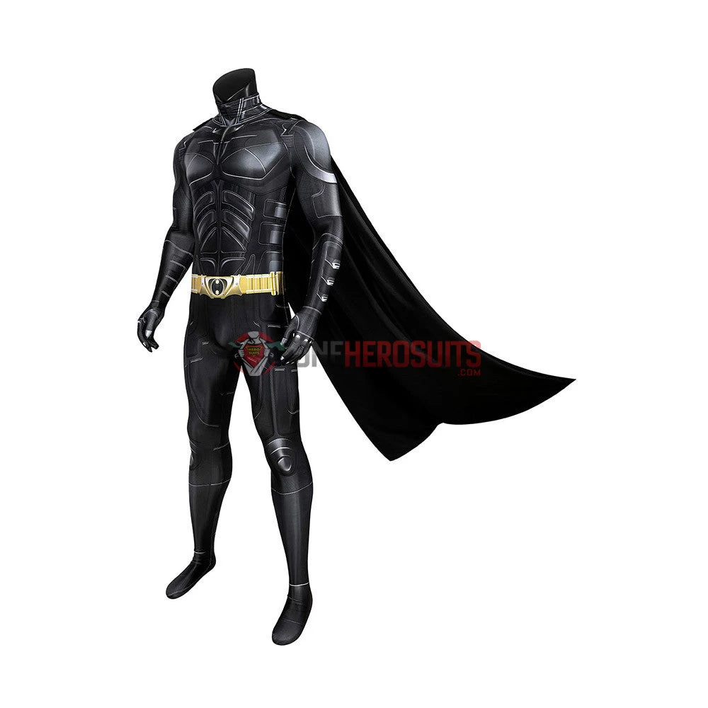 OneHeroSuits Expert-level Cosplay Bodysuit & Zentai The Dark Knight Rises Batman Cosplay Costume Detail Edition
