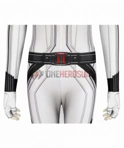 1herosuits Natasha Romanoff Spandex White Cosplay Costumes Black Widow 3D Printed Cosplay Suit