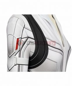 1herosuits Natasha Romanoff Spandex White Cosplay Costumes Black Widow 3D Printed Cosplay Suit