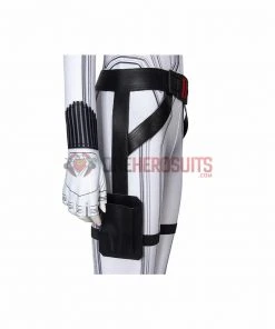 OneHeroSuits Black Widow Natasha Romanoff Cosplay Costumes White 3D Printed Cosplay Suit
