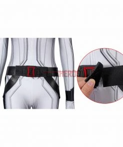 OneHeroSuits Black Widow Natasha Romanoff Cosplay Costumes White 3D Printed Cosplay Suit
