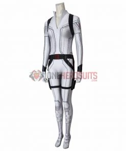 OneHeroSuits Black Widow Natasha Romanoff Cosplay Costumes White 3D Printed Cosplay Suit