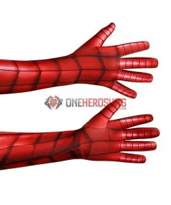 OneHeroSuits Kids Spider-man Cosplay Suit Spider-Armor MK IV HQ Printed Edition