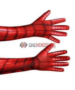 OneHeroSuits Kids Spider-man Cosplay Suit Spider-Armor MK IV HQ Printed Edition