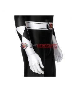 OneHeroSuits Black Power Rangers Suit Power Ranger Black Spandex Cosplay Costume