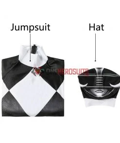OneHeroSuits Black Power Rangers Suit Power Ranger Black Spandex Cosplay Costume