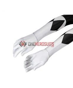 OneHeroSuits Black Power Rangers Suit Power Ranger Black Spandex Cosplay Costume