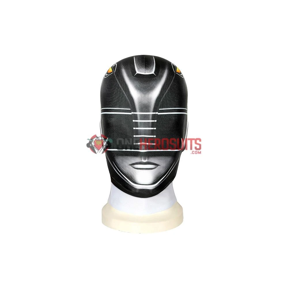 OneHeroSuits Black Power Rangers Suit Power Ranger Black Spandex Cosplay Costume
