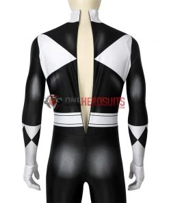 OneHeroSuits Black Power Rangers Suit Power Ranger Black Spandex Cosplay Costume