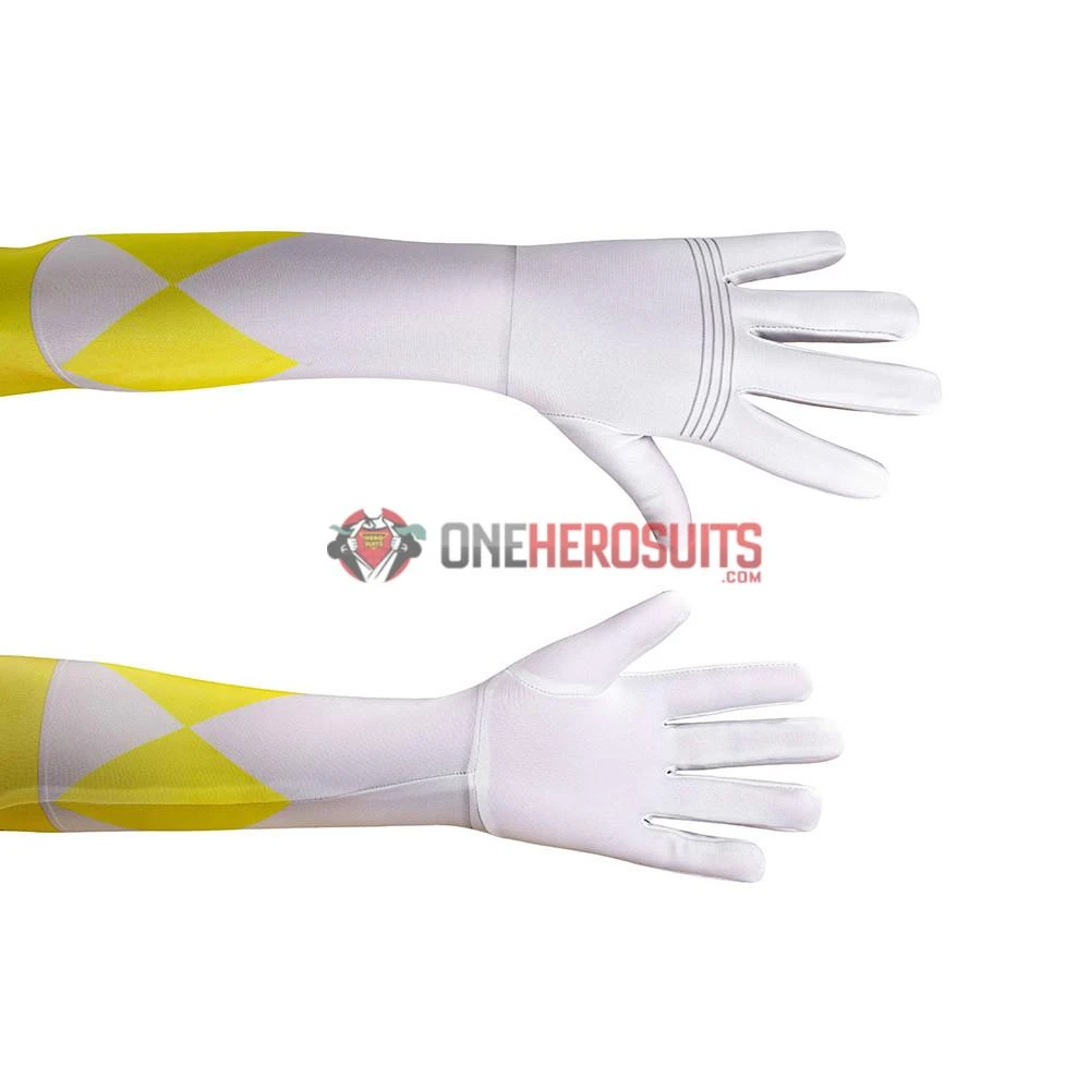 OneHeroSuits Expert-level Cosplay Bodysuit & Zentai Kids Yellow Power Ranger Cosplay Suit Gifts For Children
