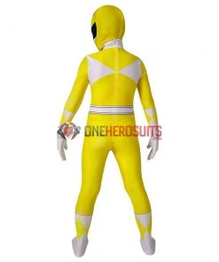 OneHeroSuits Expert-level Cosplay Bodysuit & Zentai Kids Yellow Power Ranger Cosplay Suit Gifts For Children