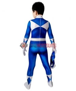 OneHeroSuits Kids Blue Power Ranger Cosplay Suit Gifts For Children Expert-level Cosplay Bodysuit & Zentai