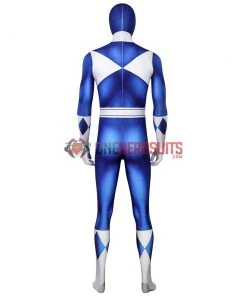 OneHeroSuits Expert-level Cosplay Bodysuit & Zentai Blue Power Ranger Cosplay Suit Spandex Power Rangers Costumes Lightweight