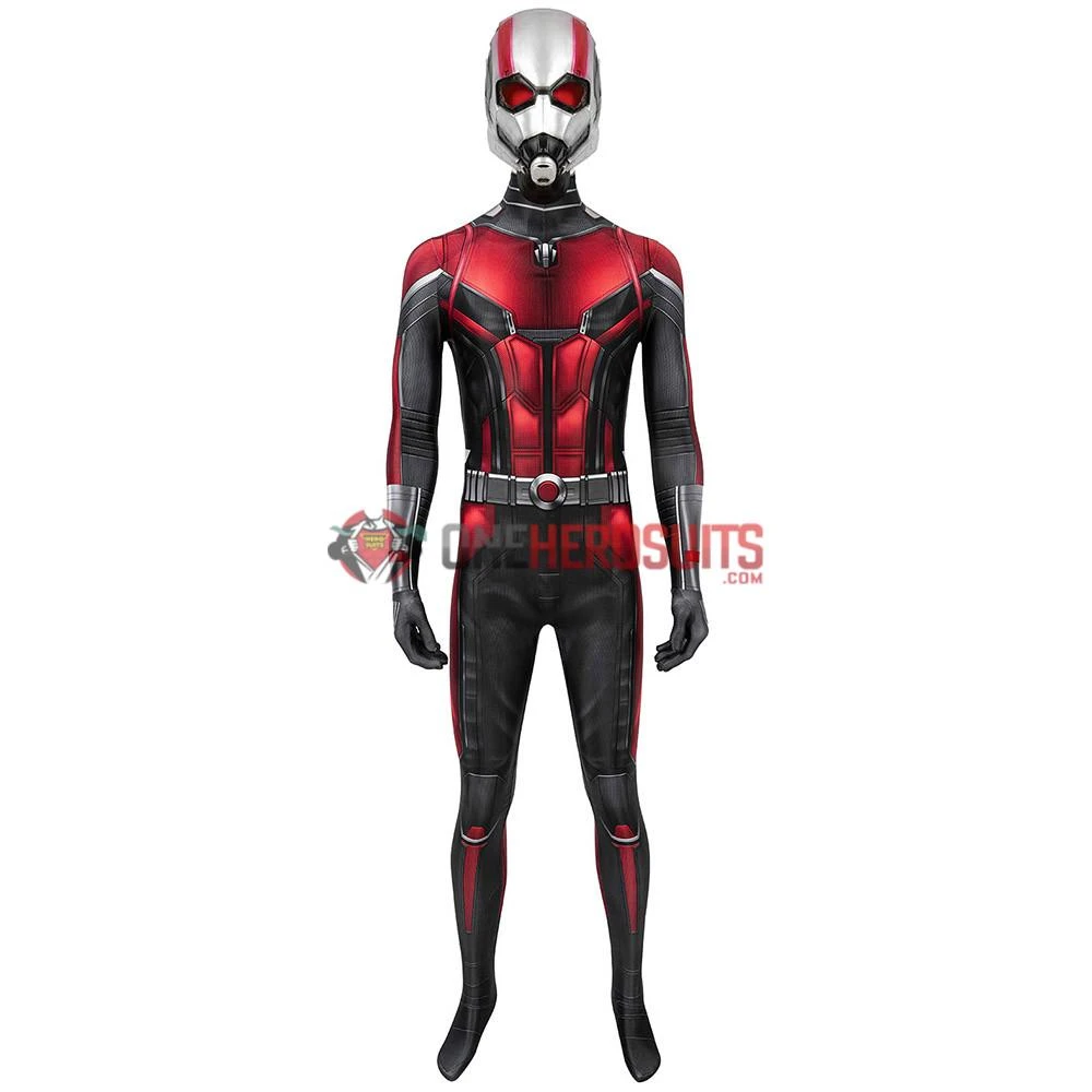OneHeroSuits Spandex Ant-Man Cosplay Suit Detail Printed Edition Expert-level Cosplay Bodysuit & Zentai