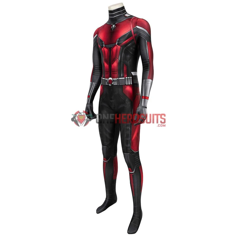 OneHeroSuits Spandex Ant-Man Cosplay Suit Detail Printed Edition Expert-level Cosplay Bodysuit & Zentai