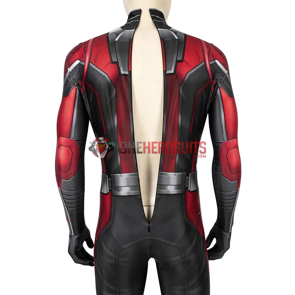 OneHeroSuits Spandex Ant-Man Cosplay Suit Detail Printed Edition Expert-level Cosplay Bodysuit & Zentai