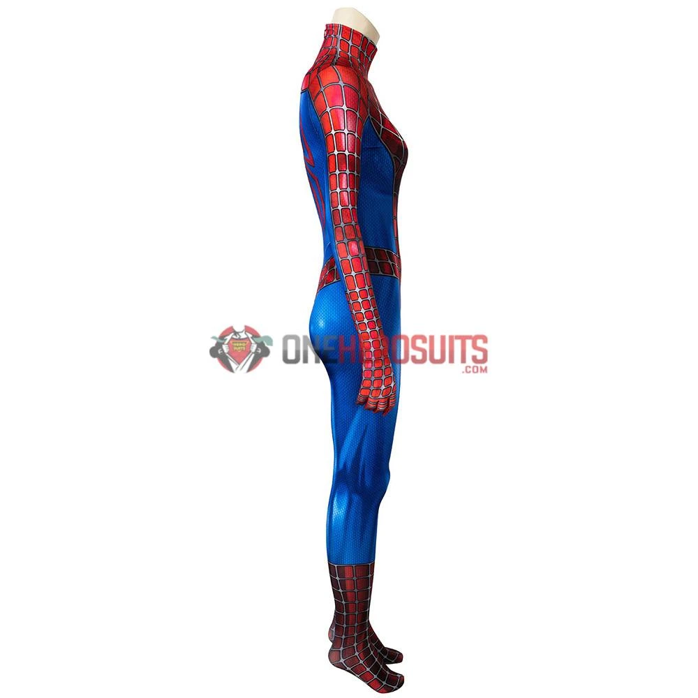 OneHeroSuits Zentai/Jumpsuit Spider-man Cosplay Suit For Ladies Classic Tobey Maguire Spandex Costume