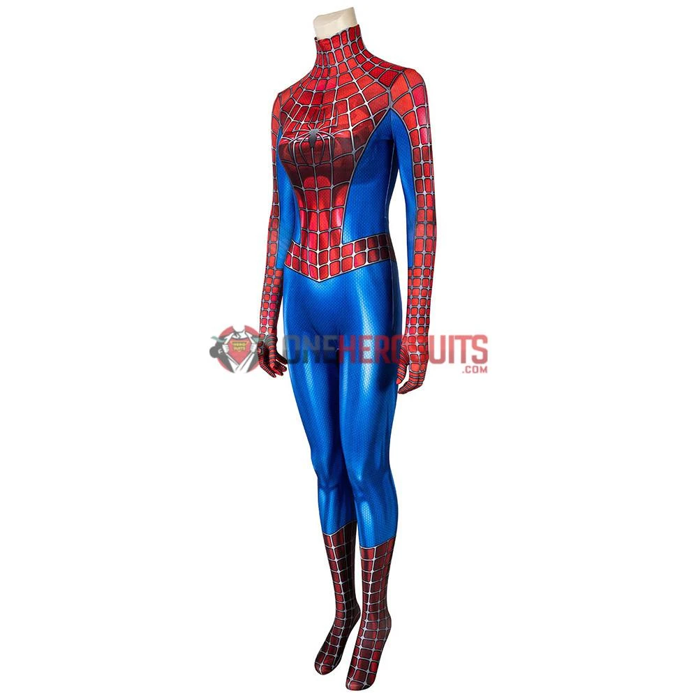 OneHeroSuits Zentai/Jumpsuit Spider-man Cosplay Suit For Ladies Classic Tobey Maguire Spandex Costume