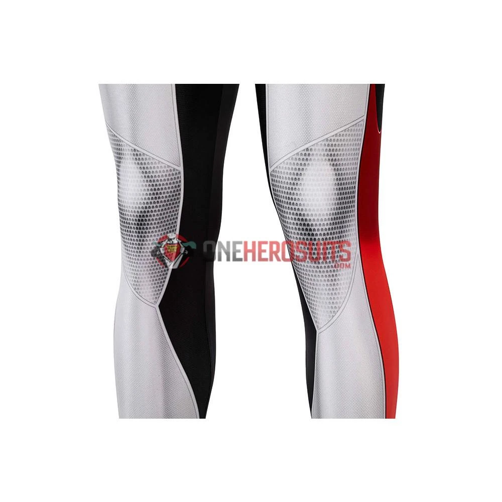 OneHeroSuits Spider-man Tracksuit Spiderman Miles Morales White Cosplay Suit