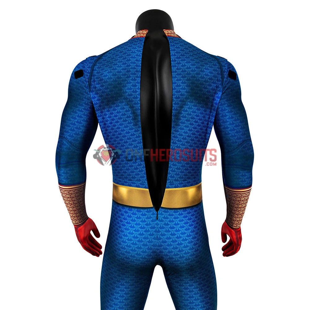 OneHeroSuits Expert-level Cosplay Bodysuit & Zentai The Boys Homelander Cosplay Costume Detail Printed Edition
