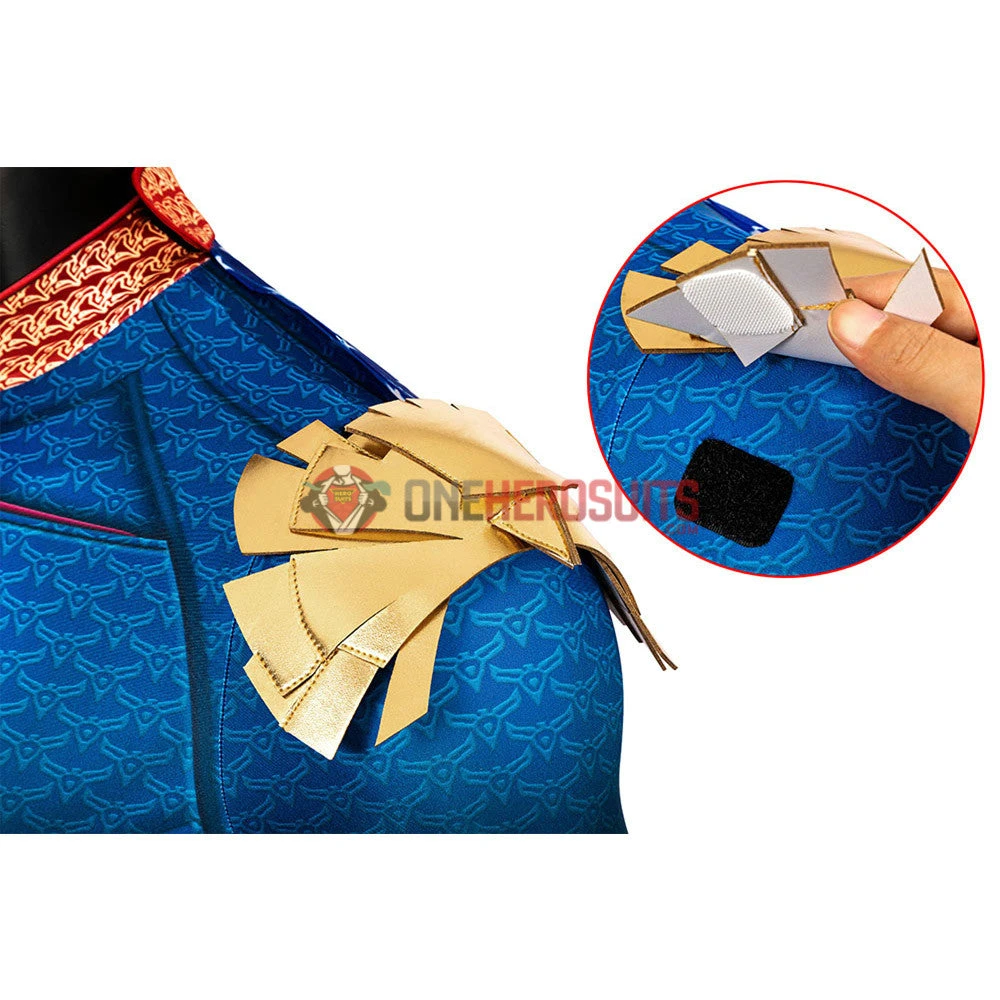 OneHeroSuits Expert-level Cosplay Bodysuit & Zentai The Boys Homelander Cosplay Costume Detail Printed Edition