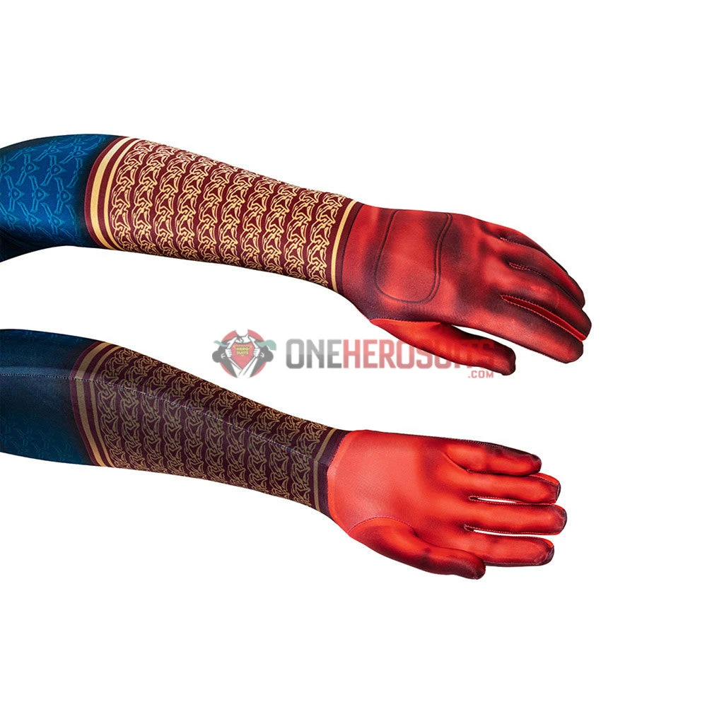 OneHeroSuits Expert-level Cosplay Bodysuit & Zentai The Boys Homelander Cosplay Costume Detail Printed Edition