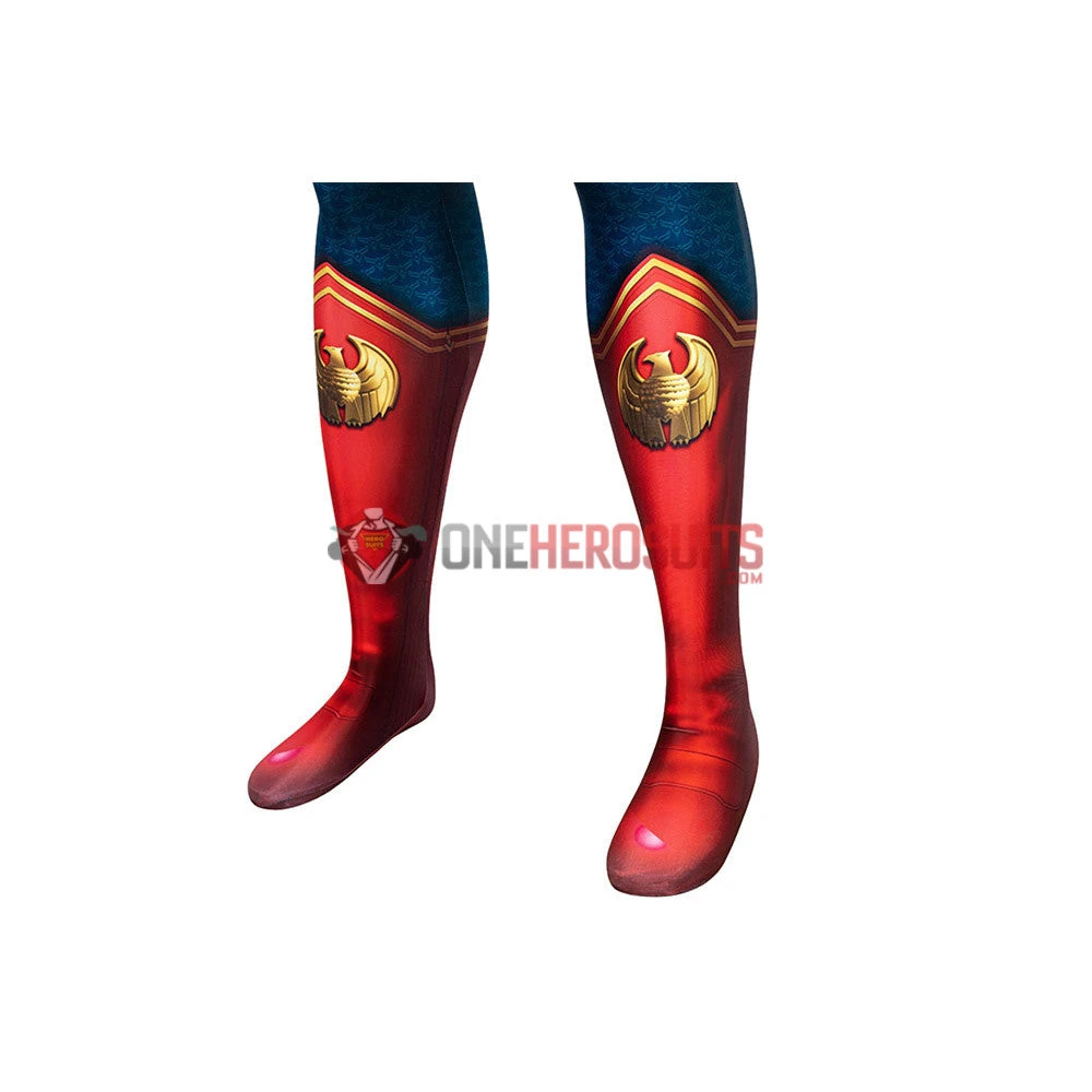 OneHeroSuits Expert-level Cosplay Bodysuit & Zentai The Boys Homelander Cosplay Costume Detail Printed Edition