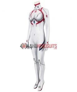 OneHeroSuits Expert-level Cosplay Bodysuit & Zentai Neon Genesis Evangelion Asuka Langley Cosplay Suit Spandex Edition