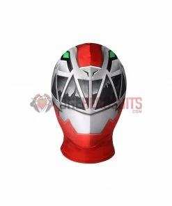 1herosuits The Red Ranger Cosplay Costume KISHIRYU SENTAI RYUSOULGER Spandex Suit Costumes