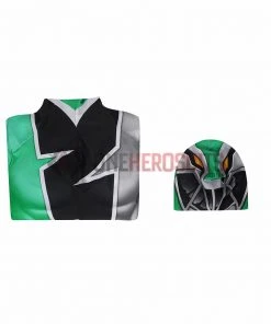 1herosuits Costumes The Green Ranger Cosplay Costume Ryusoul Green Spandex Suit