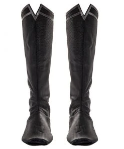 OneHeroSuits Costumes Justice League Superman Cosplay Boots Superman Black Shoes