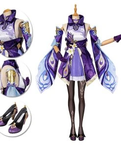 OneHeroSuits Keqing Cosplay Costumes Genshin Impact Female Cosplay Suit