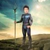 OneHeroSuits Kids Aquaman 2 Cosplay Suit Arthur Curry Spandex BodySuit Costumes