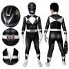 OneHeroSuits Expert-level Cosplay Bodysuit & Zentai Kids Black Power Ranger Cosplay Suit Christmas Gifts For Children