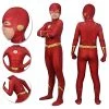 OneHeroSuits Kids Flash Season 5 Cosplay Suit Barry Allen Spandex BodySuit