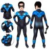 OneHeroSuits Expert-level Cosplay Bodysuit & Zentai Kids Nightwing Cosplay Suit Creative Gifts For Children