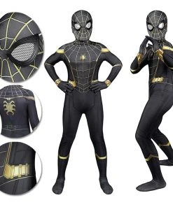 OneHeroSuits Kids Spider-man 3 Cosplay Suit No Way Home Peter Parker Spandex BodySuit