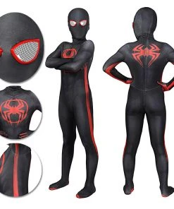 OneHeroSuits Kids Spider-man Cosplay Suit Across The Spider-Verse Spandex BodySuit