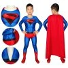 OneHeroSuits Expert-level Cosplay Bodysuit & Zentai Kids SuperMan Cosplay Suit Children Halloween Costume