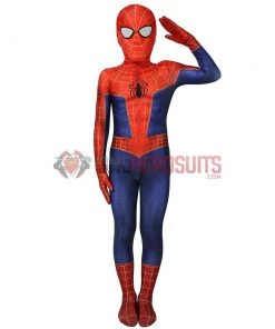 OneHeroSuits Zentai/Jumpsuit Kids Spider-man Suit Into The Spider-Verse Peter Parker Cosplay Costumes For Children