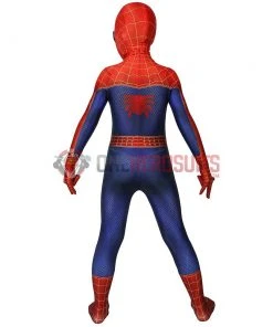 OneHeroSuits Zentai/Jumpsuit Kids Spider-man Suit Into The Spider-Verse Peter Parker Cosplay Costumes For Children
