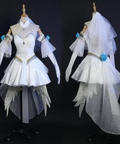 OneHeroSuits LoL Crystal Rose Cosplay Costumes Lux Skin Suits