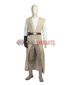 OneHeroSuits Luke Skywalker Cosplay Costumes The Last Jedi Movie Level Suits