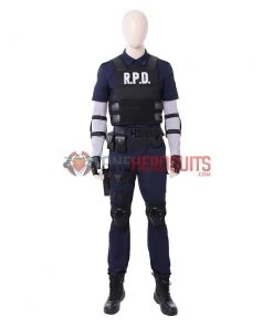 OneHeroSuits Costumes Leon Scott Kennedy Cosplay Boots Resident Evil 2 Remake R.P.D. Shoes