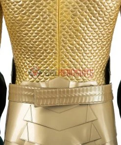 OneHeroSuits Aquaman Cosplay Costumes King Of The Seven Seas Golden Suits