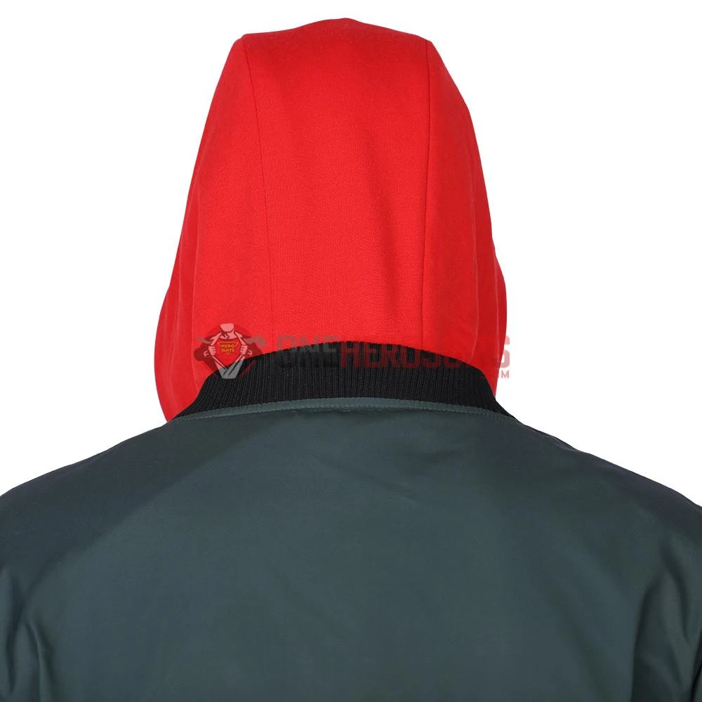 OneHeroSuits Miles Morales Cosplay Costumes Spider Man Into The Spider Verse Miles Green Coat