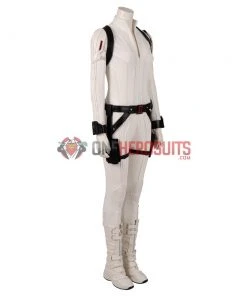 OneHeroSuits Black Widow 2020 Cosplay Costumes Natasha White Cosplay Suit Movie Level