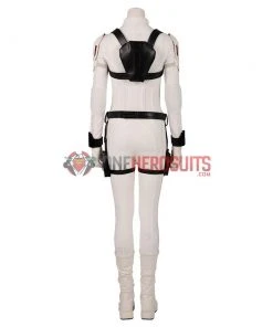 OneHeroSuits Black Widow 2020 Cosplay Costumes Natasha White Cosplay Suit Movie Level